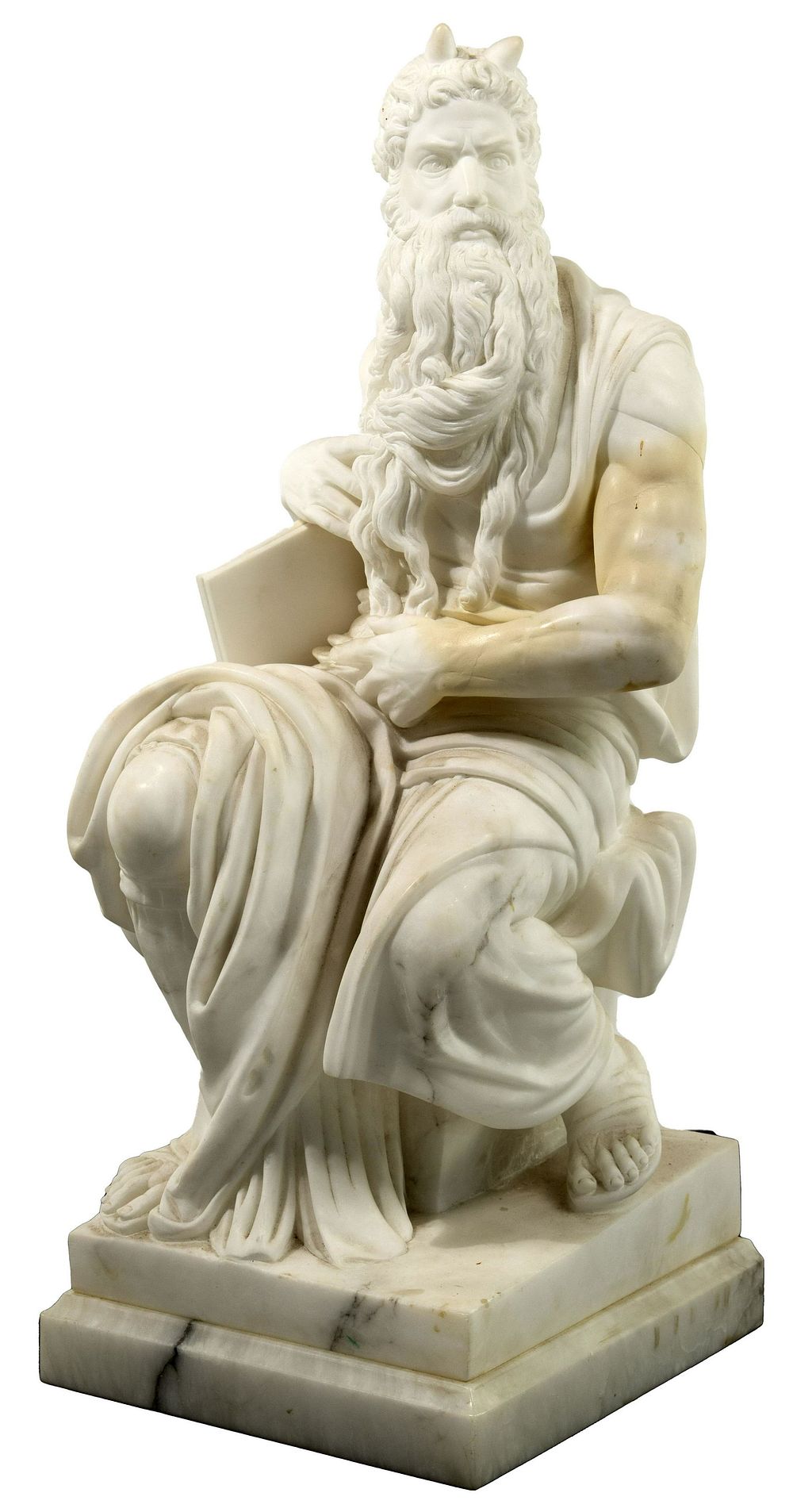 Lot 173: (After Michelangelo) 'Moses' Sculpture