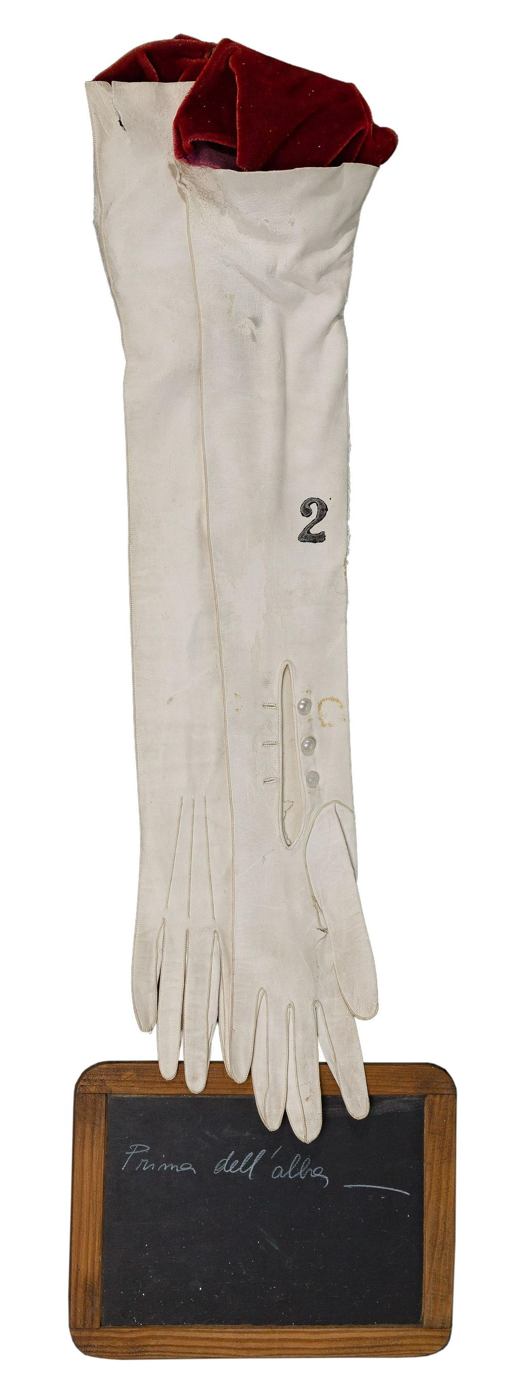 Lot 177: Maurizio Pellegrin (Italian, b.1956) "The Gloves" Sculpture