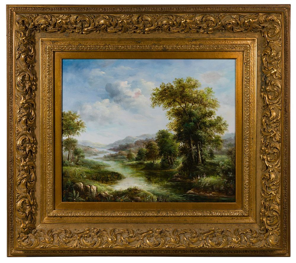 Lot 200: Unknown Artist (American, 20th Century) Oil on Canvas