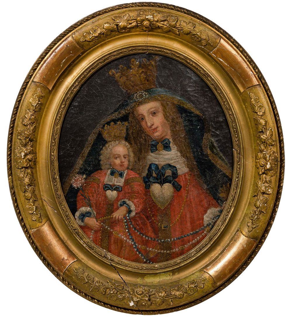 Lot 205: Unknown Artist (Continental School, 19th Century) Oil on Canvas