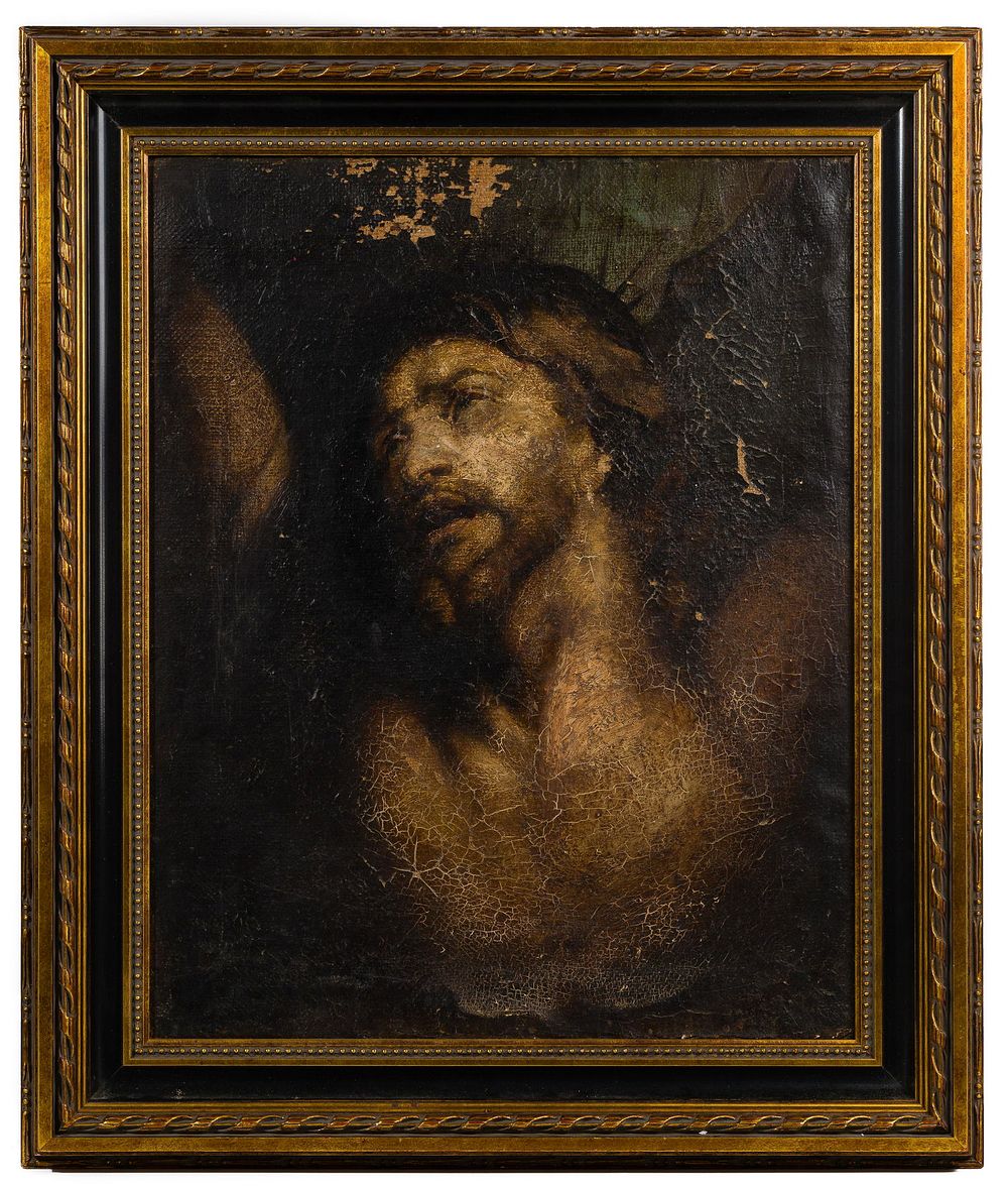 Lot 206: Unknown Artist (Continental School, Late 18th Century) Oil on Canvas