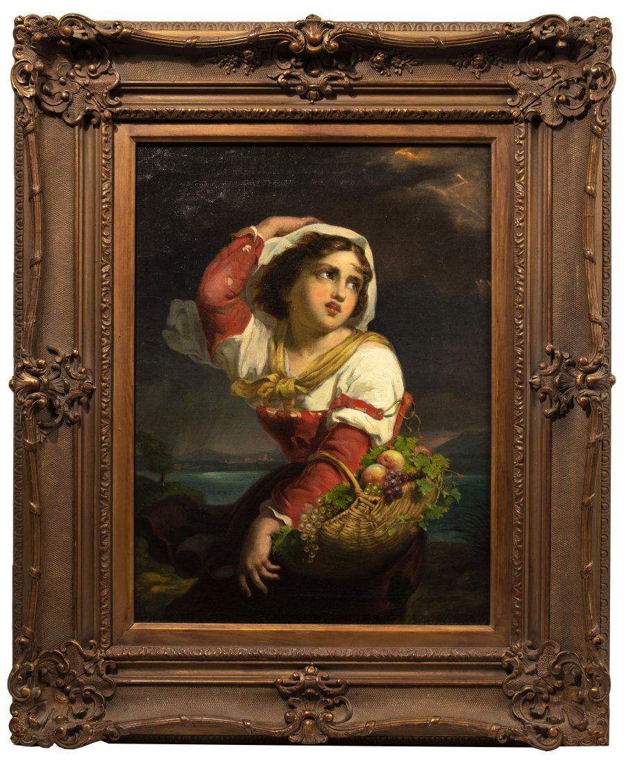 Lot 208: (After) Giuseppe Mazzolini (Italian, 1806-1876) Oil on Canvas