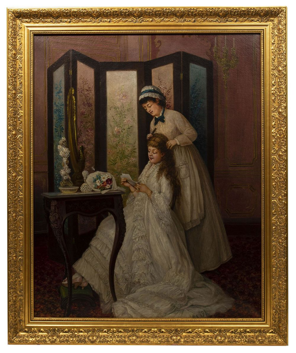 Lot 210: Unknown Artist (European School, 19th Century) Oil on Canvas
