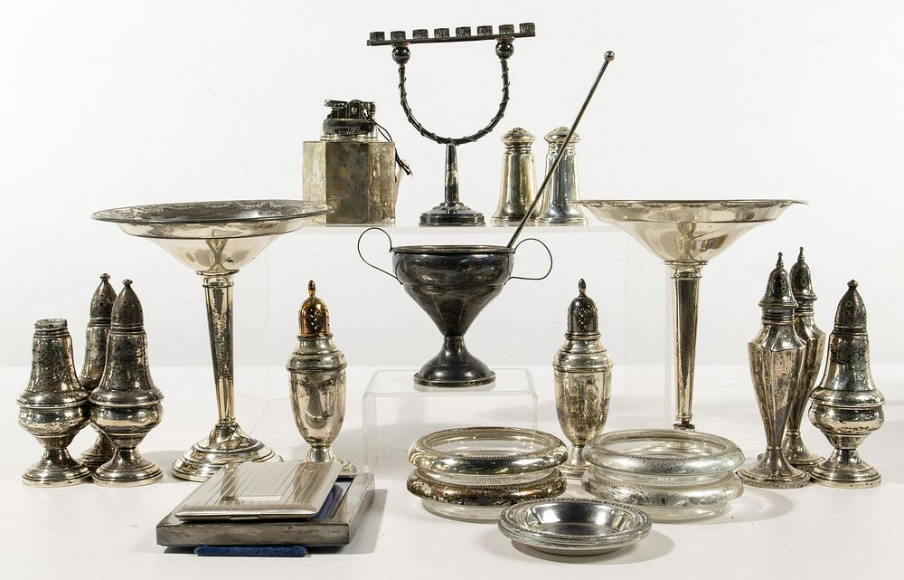 Lot 226: Sterling Silver Hollowware Assortment