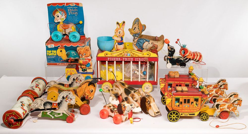 Lot 248: Fisher Price Pull Toy Assortment