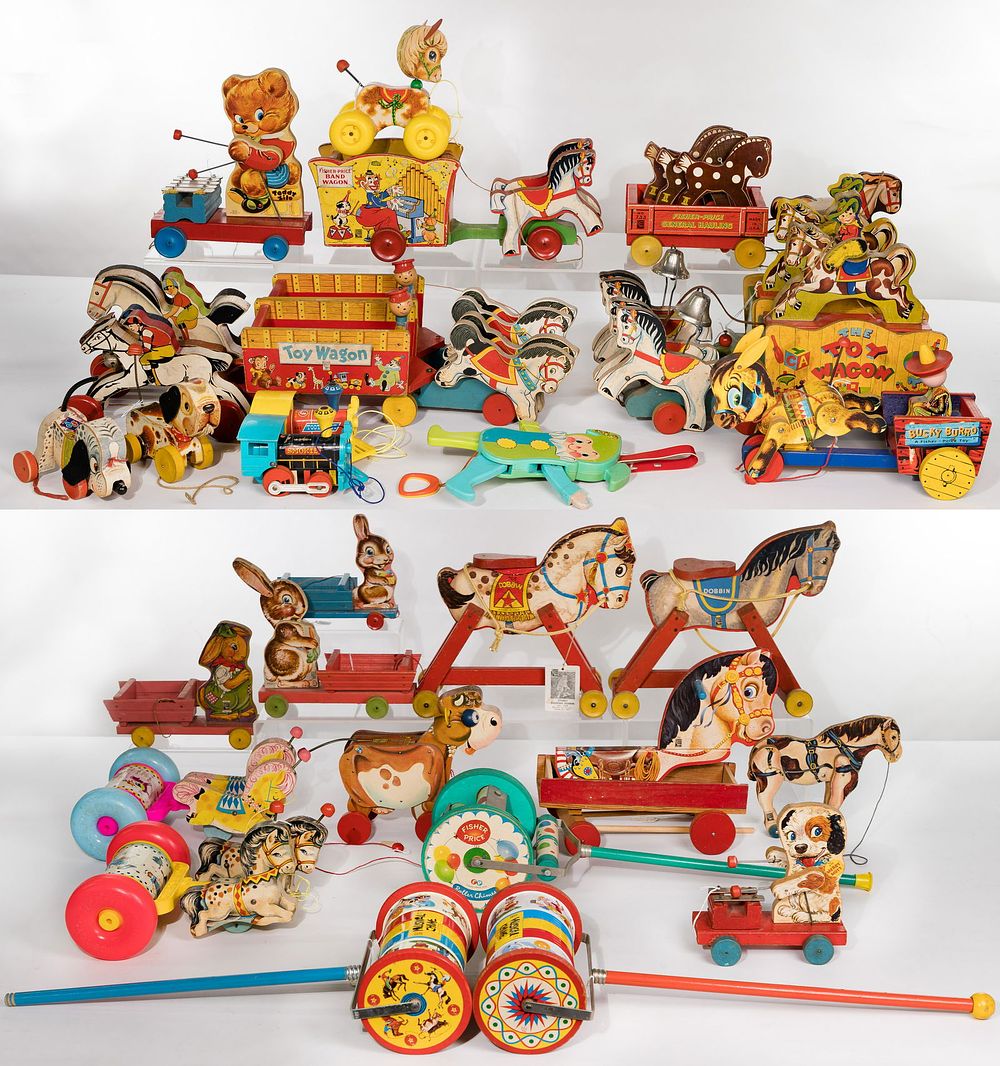 Lot 249: Fisher Price Pull Toy Assortment