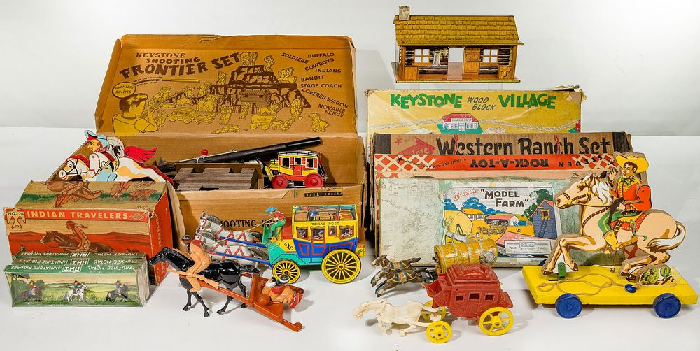 Lot 266: Western Toy Assortment