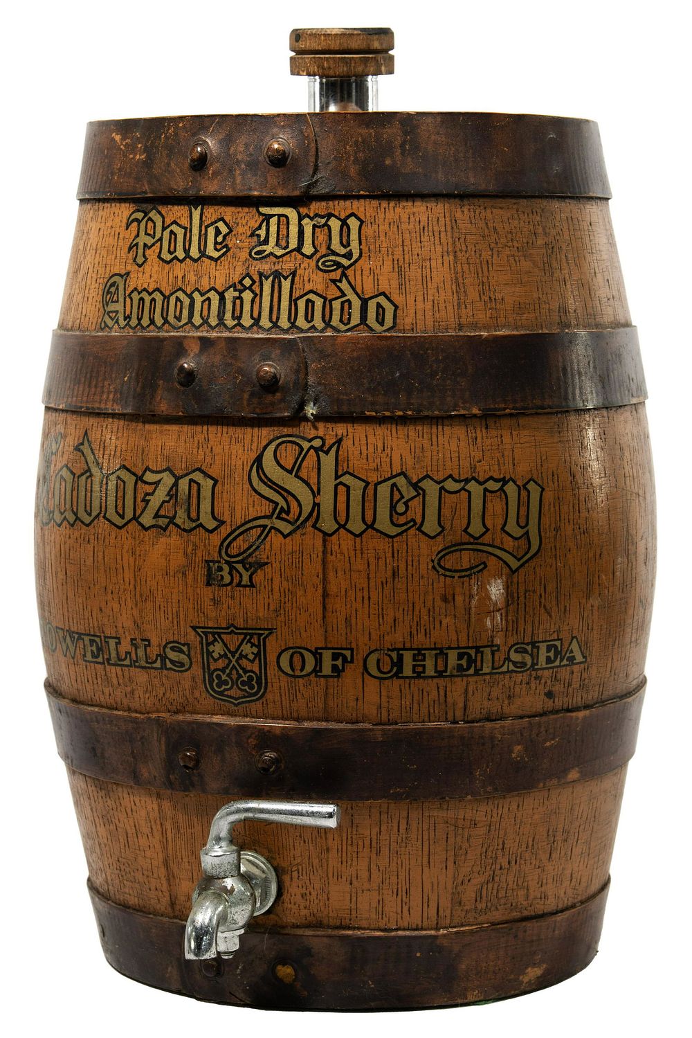 Lot 272: Cadoza Sherry by Stowells of Chelsea Wood Cask