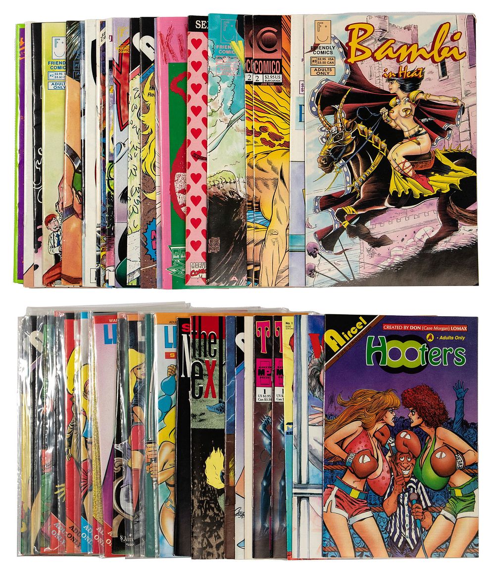 Lot 273: Mature / Adult Underground Comic Book Assortment