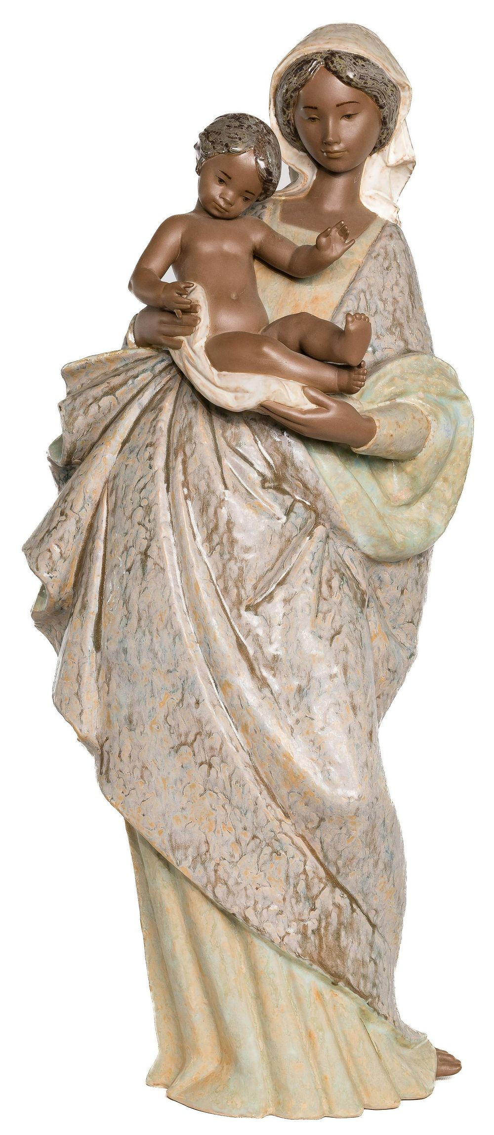 Lot 278: Lladro #2053 'Motherhood' Gres Figurine