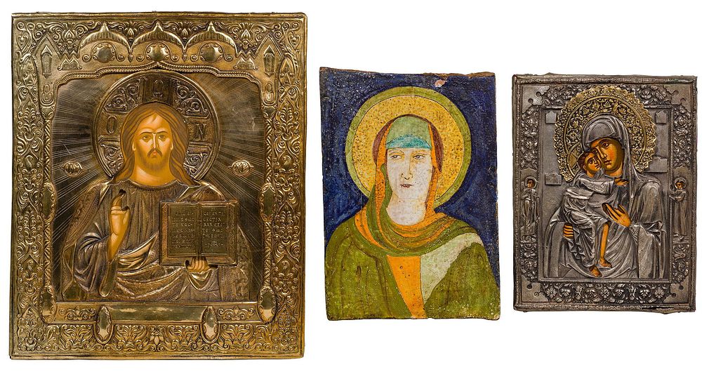 Lot 298: Eastern Orthodox Icon Assortment