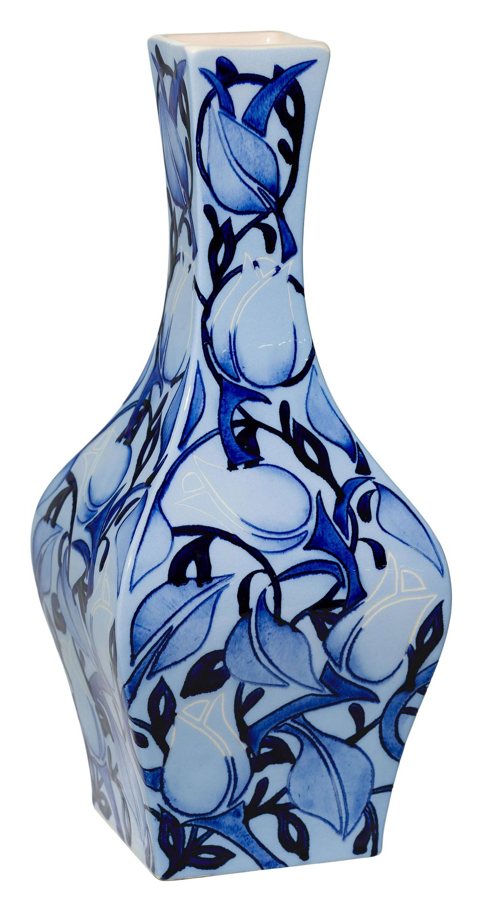 Lot 320: E. Bossons for Moorcroft 'Harlem' Pottery Vase