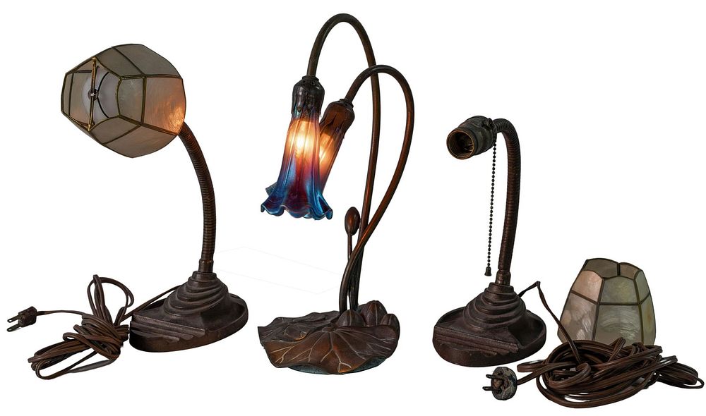 Lot 337: Metal Lamp Assortment