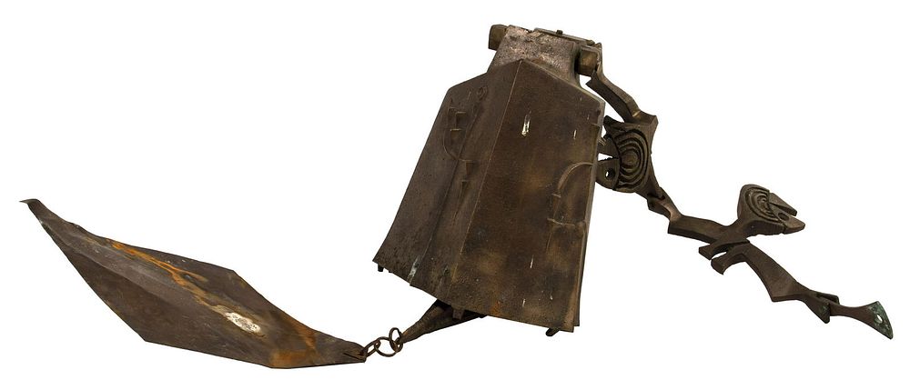 Lot 348: Paolo Soleri (American / Italian, 1919-2013) Bronze Bell
