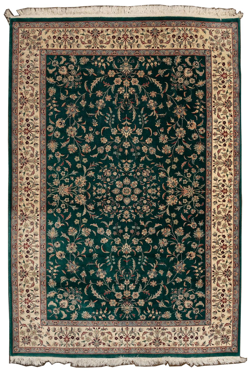Lot 363: Kashan Wool Rug