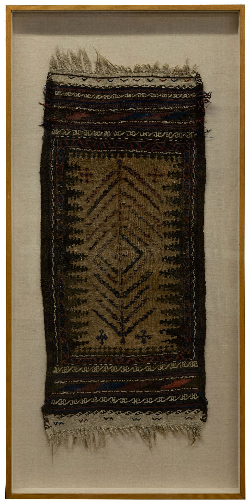Lot 365: North African Prayer Rug