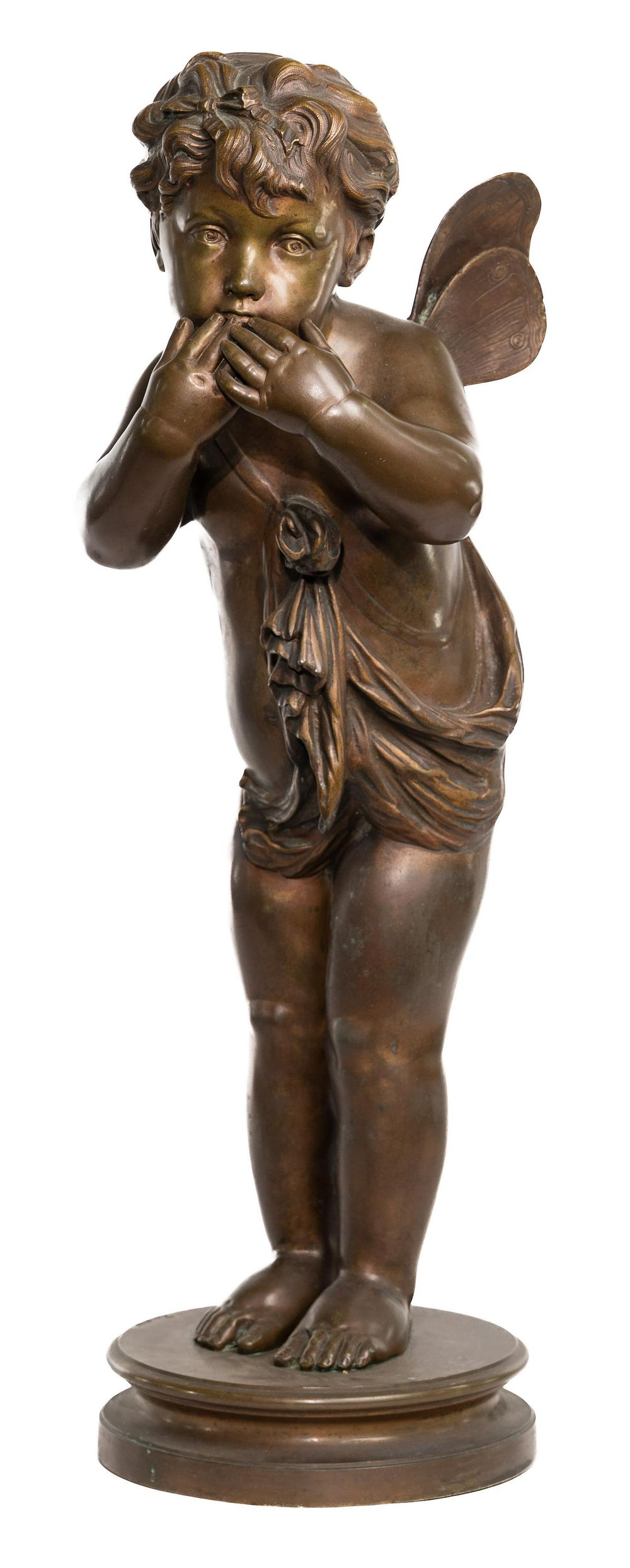 Lot 384: (After) Victor Rousseau (Belgian, 1865-1954) Bronze Statue