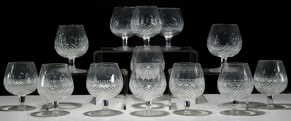 Lot 415: Waterford Crystal 'Colleen' Brandy Sifter Collection