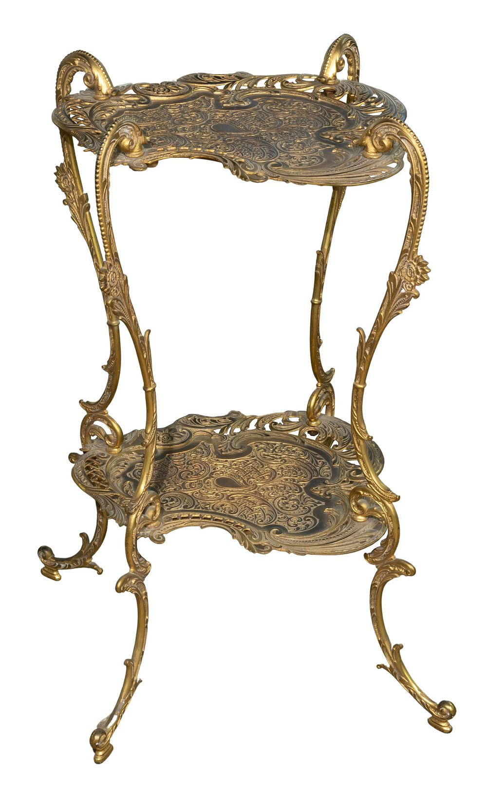 Lot 449: Bradley & Hubbard Brass Stand