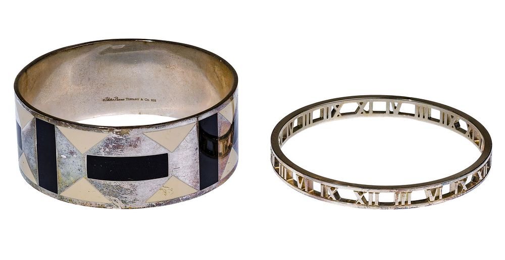 Lot 160: Tiffany & Co. Sterling Silver Bracelets
