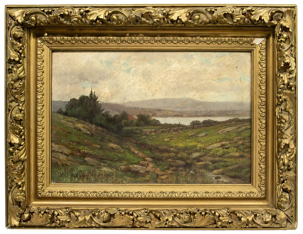Lot 204: Daniel Folger Bigelow (American, 1823-1910) Oil on Canvas