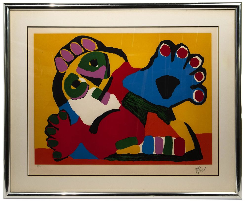 Lot 222: Karel Appel (Dutch, 1921-2006) Serigraph
