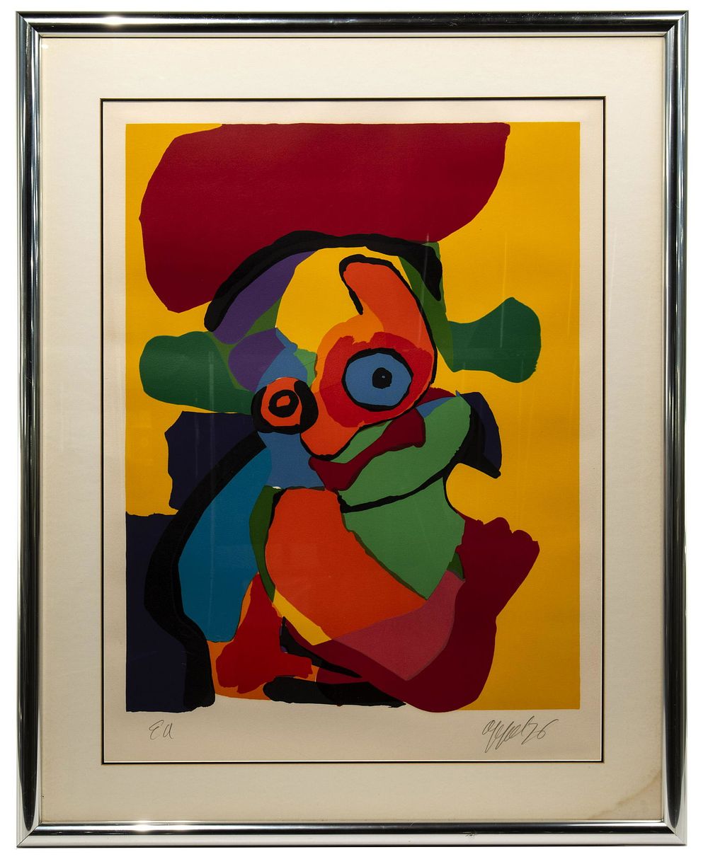 Lot 223: Karel Appel (Dutch, 1921-2006) Serigraph