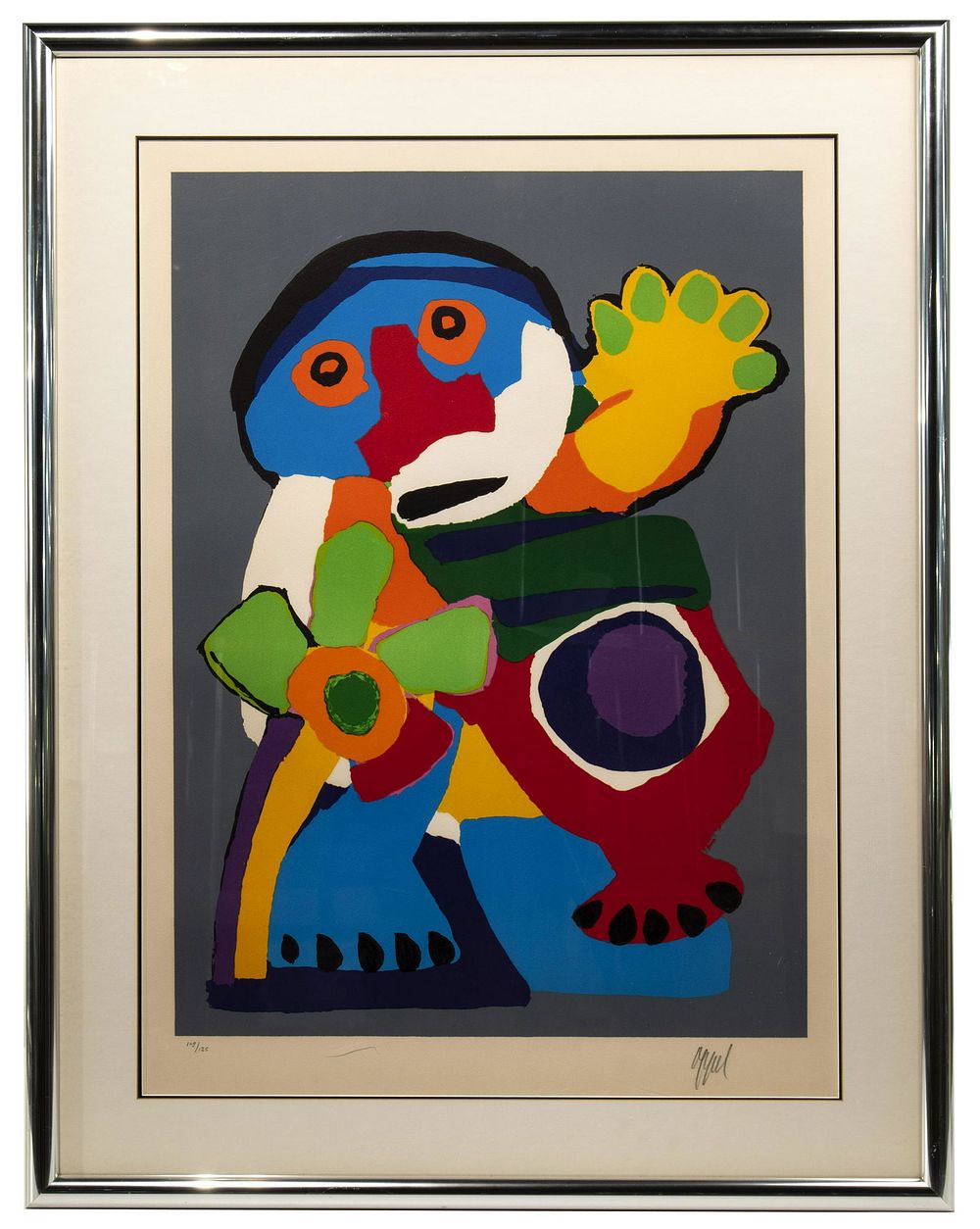 Lot 224: Karel Appel (Dutch, 1921-2006) Serigraph