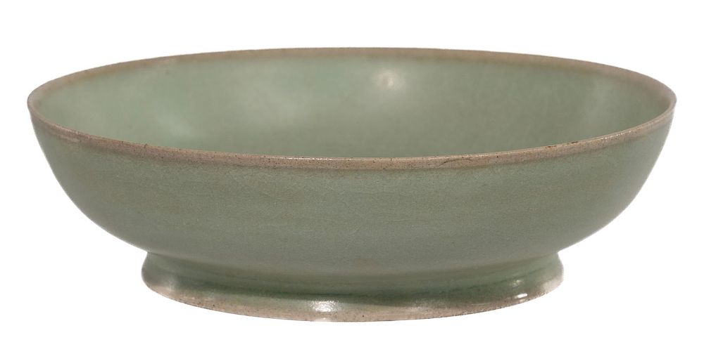 Lot 293: Chinese Celadon Glazed Porcelain Bowl