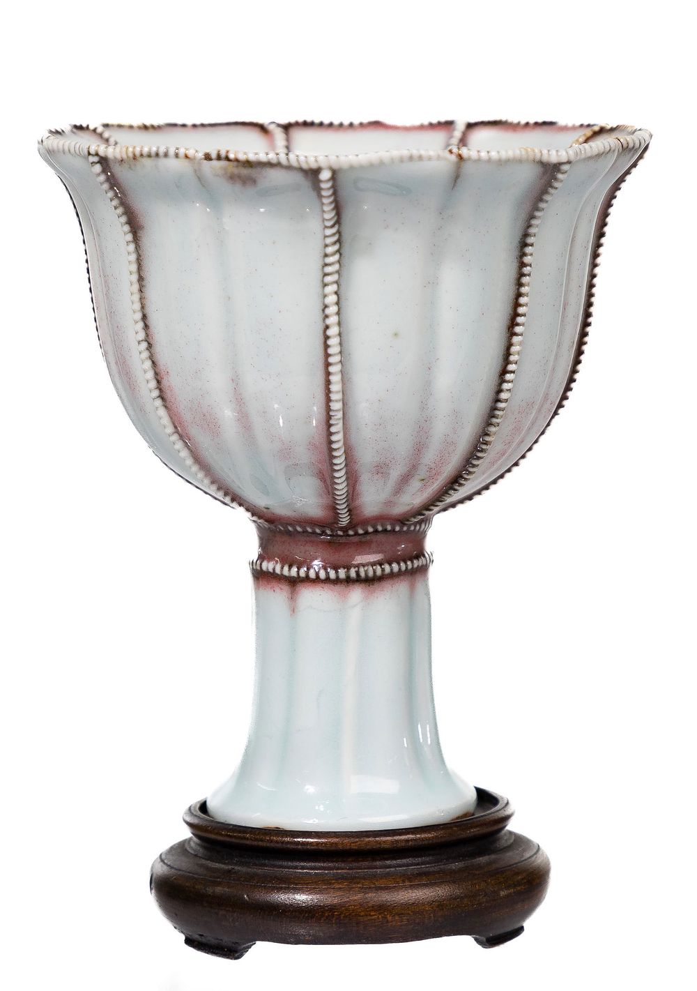 Lot 315: Chinese Qingbai Glazed Porcelain Stem Cup