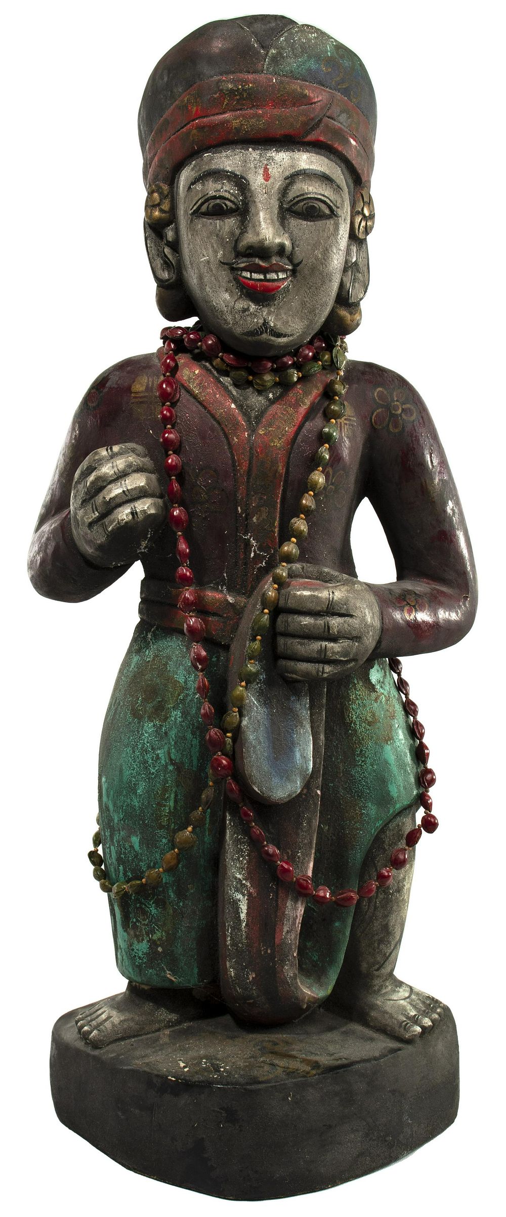 Lot 331: Asian Carved Wood Figure
