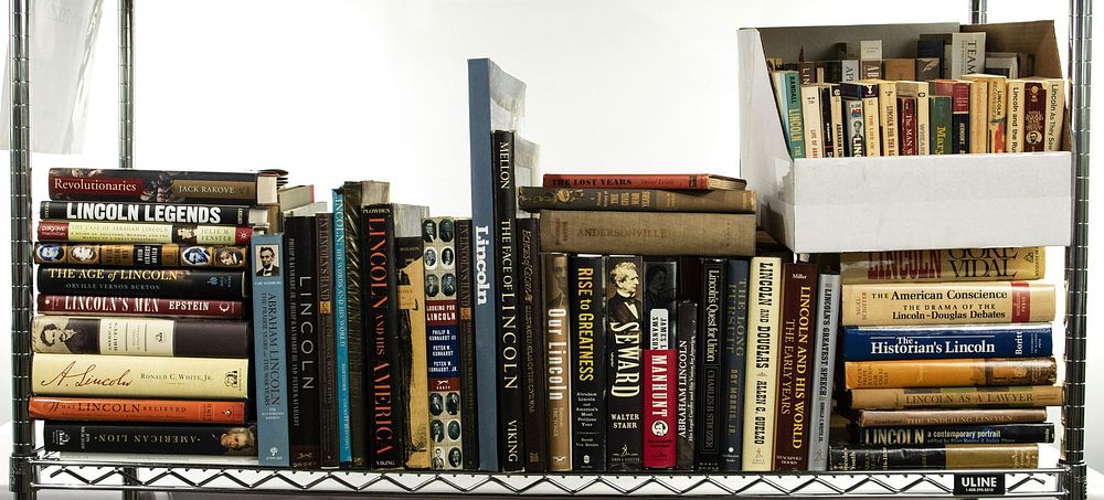 Lot 358: Abraham Lincoln Book Assortment