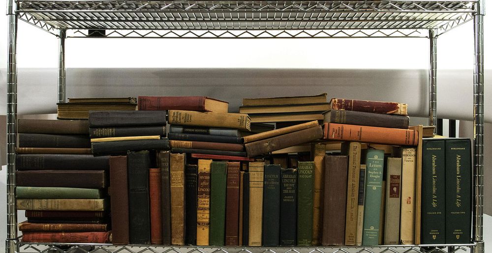 Lot 359: Abraham Lincoln Book Assortment