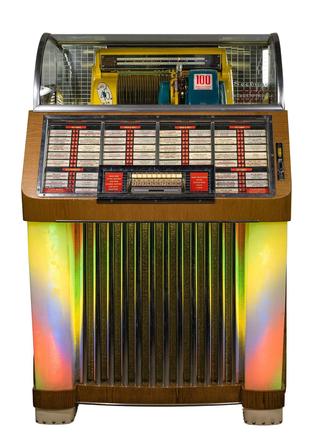 Lot 370: Seeburg Select-o-matic 100 Jukebox
