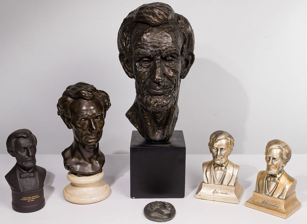 Lot 394: Abraham Lincoln Bust Assortment