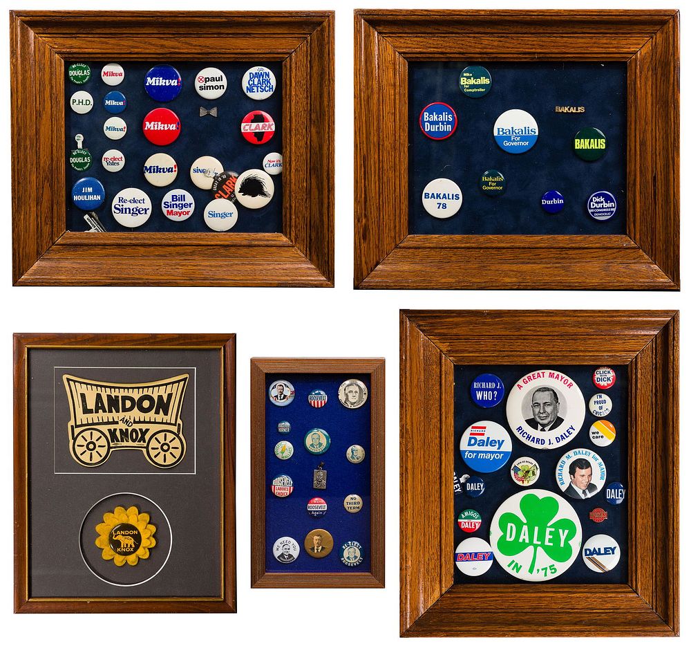 Lot 415: Political Pinback Assortment