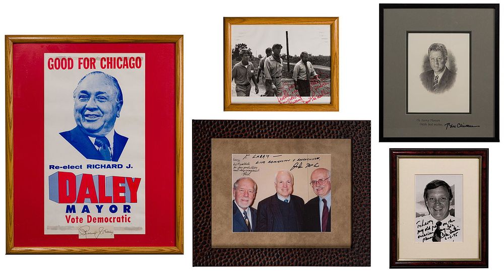Lot 421: Political Signature Assortment