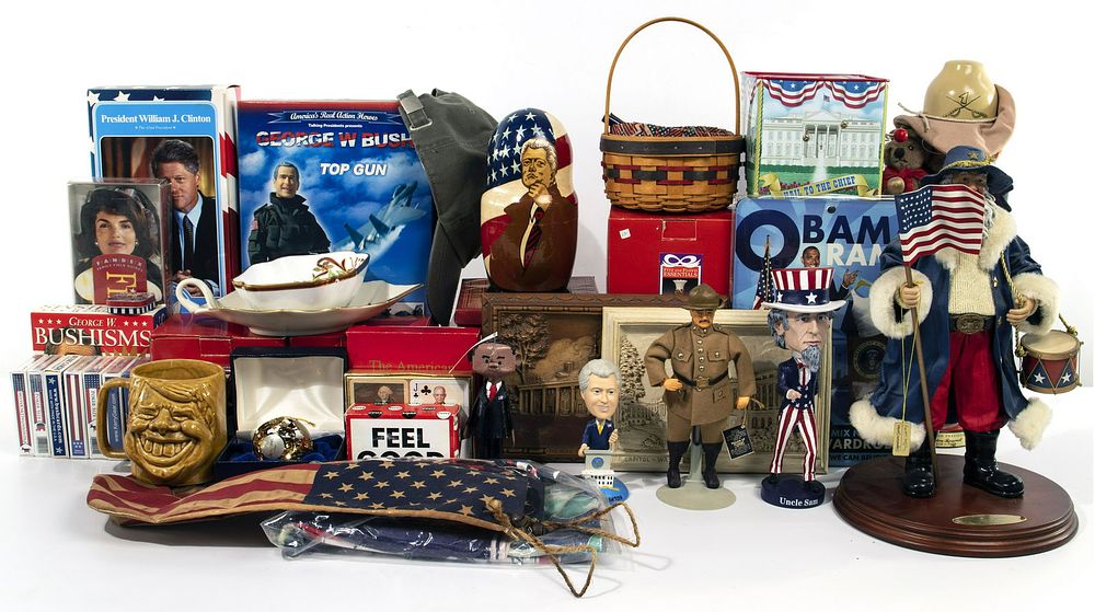 Lot 429: Presidential Novelty Object Assortment