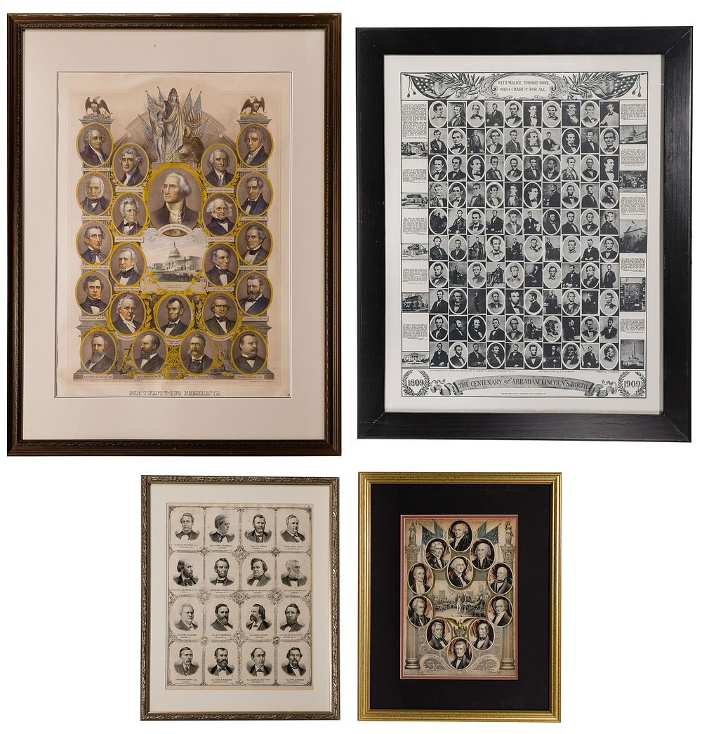 Lot 430: Presidential Print Assortment