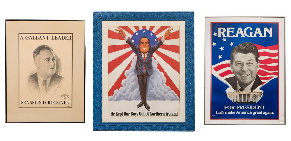 Lot 433: U.S. Political Poster Assortment