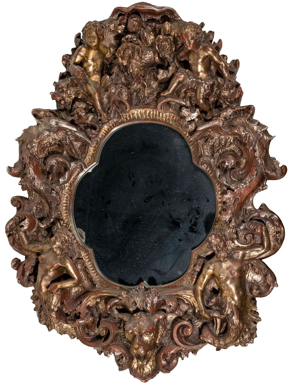 Lot 496: Finesse Originals Figural Wall Mirror