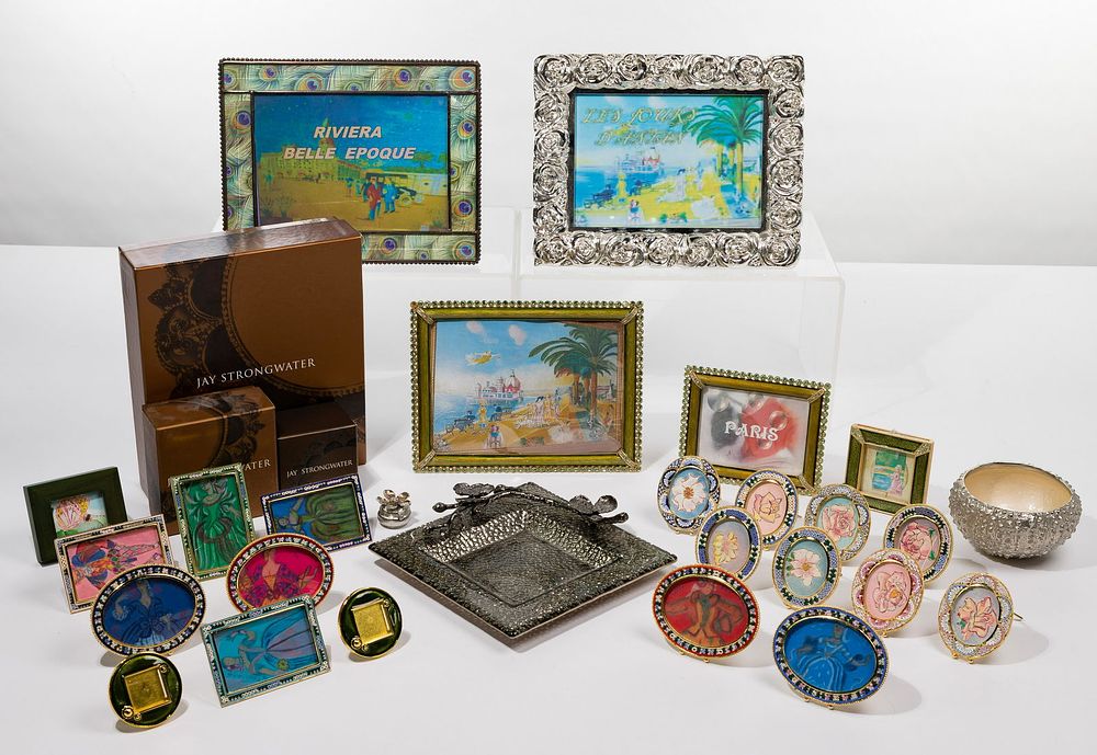 Lot 503: Jay Strongwater Frame Assortment