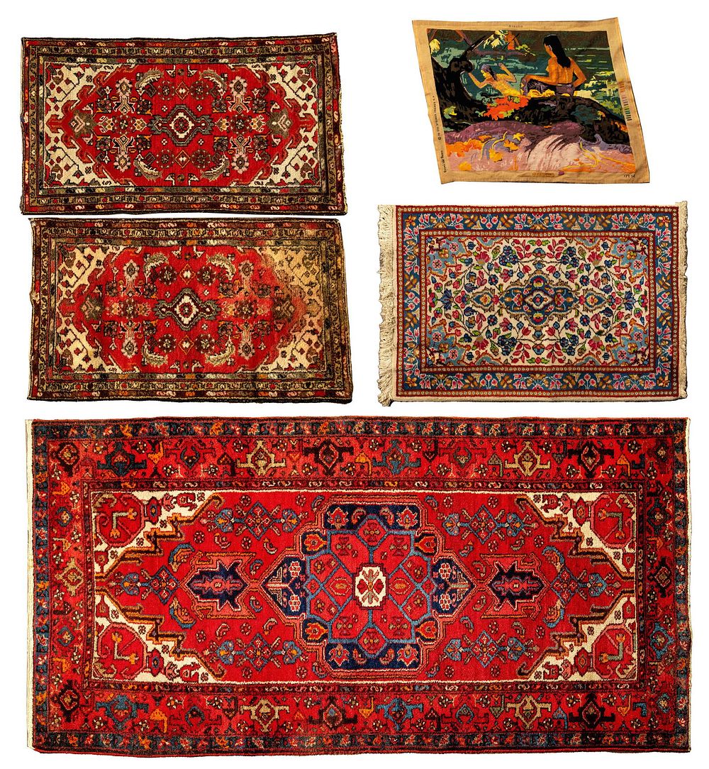 Lot 525: Persian Wool Rug Assortment