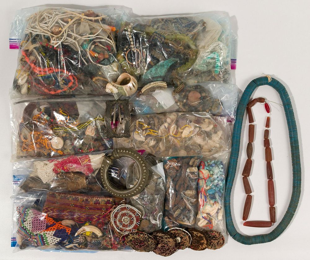 Lot 550: Ethnographic Bead and Ornament Assortment