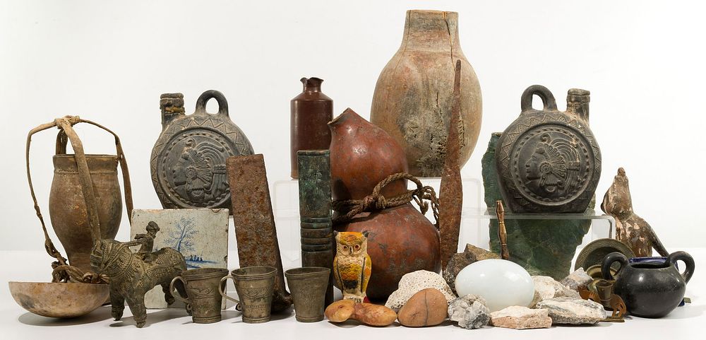 Lot 551: Ethnographic Decorative Object Assortment