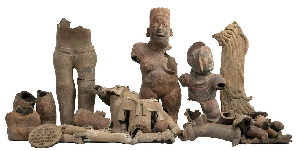 Lot 563: Pre-Columbian Style Pottery Assortment