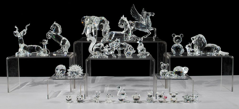 Lot 582: Swarovski Crystal Assortment