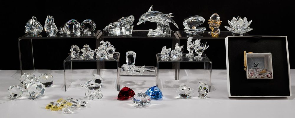 Lot 584: Swarovski Crystal Assortment