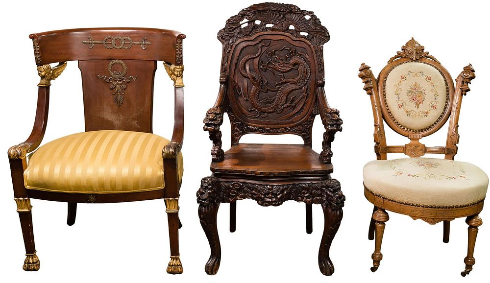 Lot 608: Chair Assortment