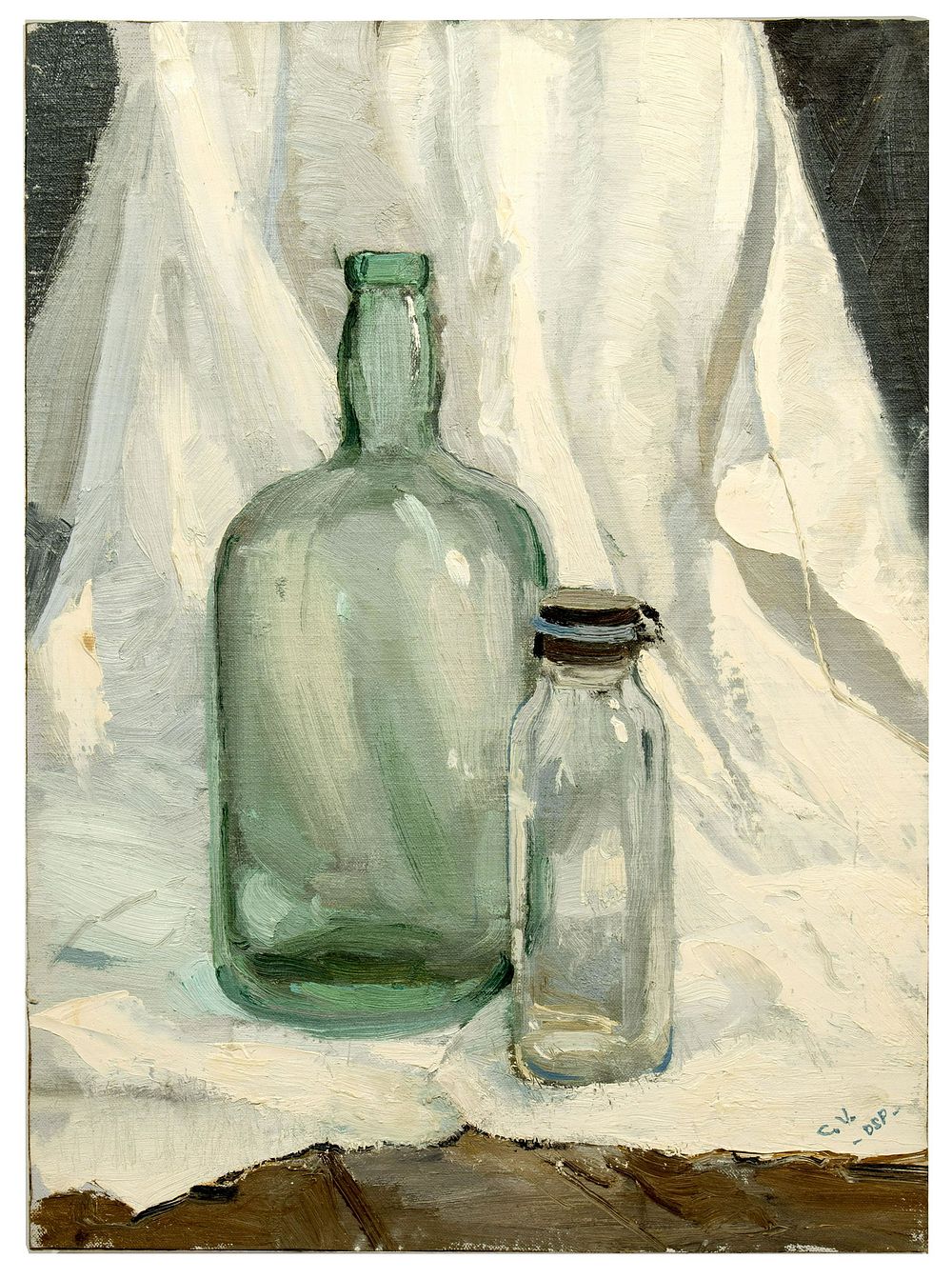 Lot 158: Charles Vickery (American, 1913-1998) Oil on Panel